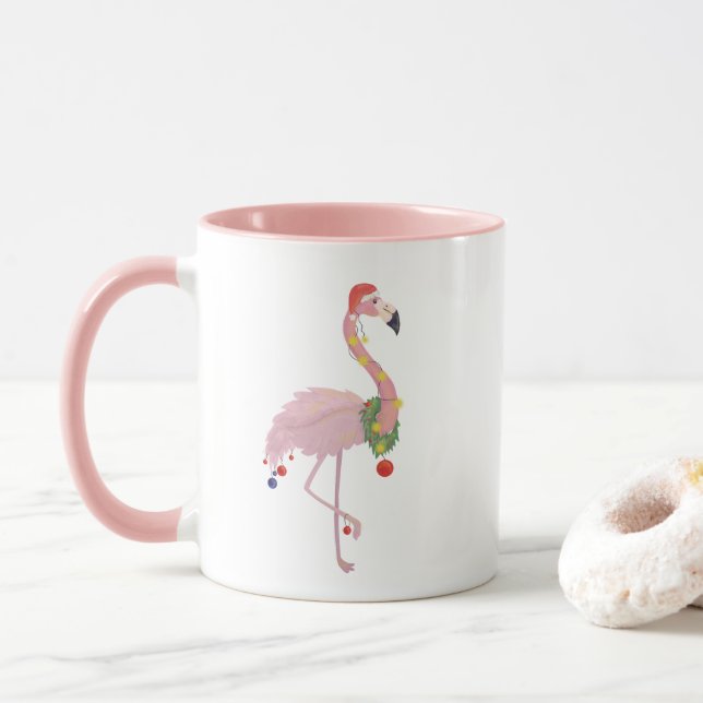 JulRosa Flamingo Mugg (Med munk)