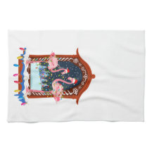 JulRosa Flamingos helgdag