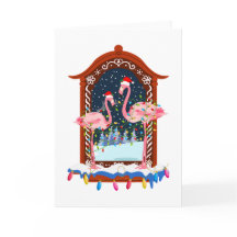 JulRosa Flamingos Helgdag