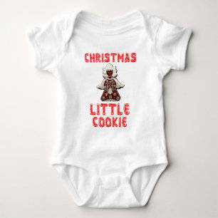 JULROSA LITEN KAKAO Rolig Baby-bodysuit T Shirt