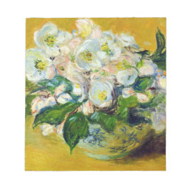 Julrosor (av Claude Monet) Anteckningsblock