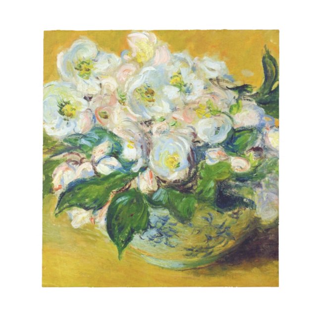 Julrosor (av Claude Monet) Anteckningsblock (Framsida)