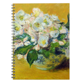 Julrosor (av Claude Monet) Anteckningsbok
