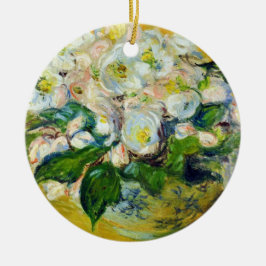 Julrosor (av Claude Monet) Julgransprydnad Keramik