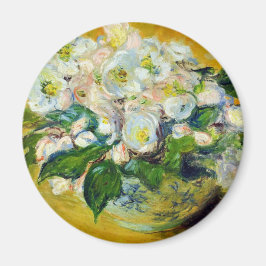 Julrosor (av Claude Monet) Magnet