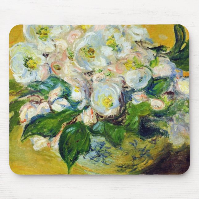 Julrosor (av Claude Monet) Musmatta (Framsidan)