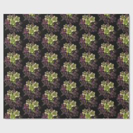 Julrosor Botaniskt Presentpapper