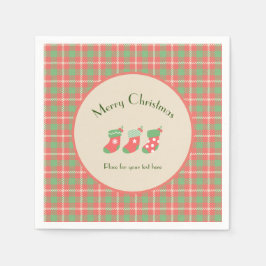 Julrött-baserat Play Pappersservett