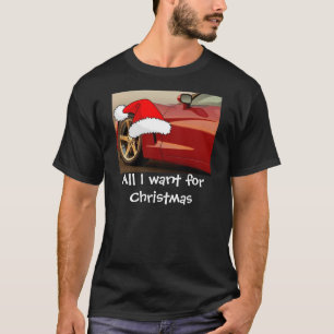Julrött Corvette T-shirt