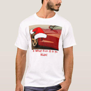 Julrött Corvette Tee