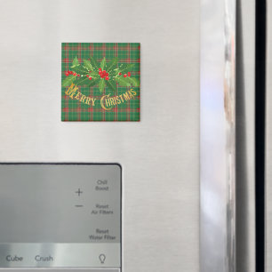 Julrött Grönt Play med andedräkt Magnet