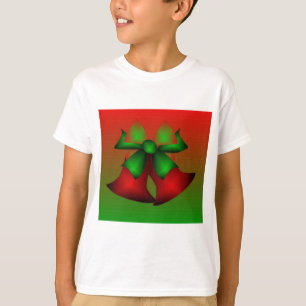 Julrött Klockor Plain T-Shirt