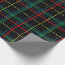 Julrött och Grönt Tartan