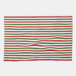 Julrött och Grönt Towels Kökshandduk