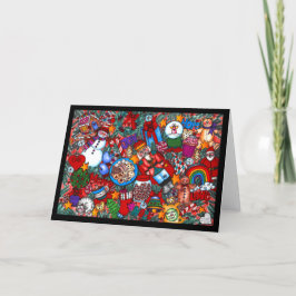 Julsamling #1-kort kort