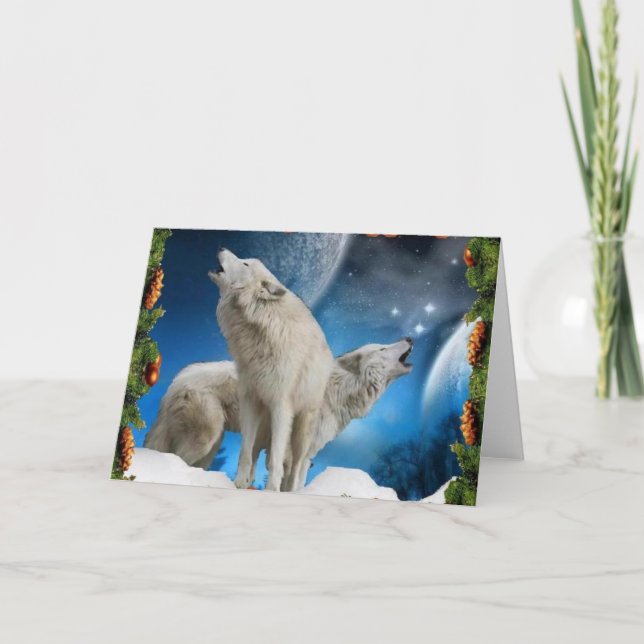 Julsångarekort Helgkort (Framsida)