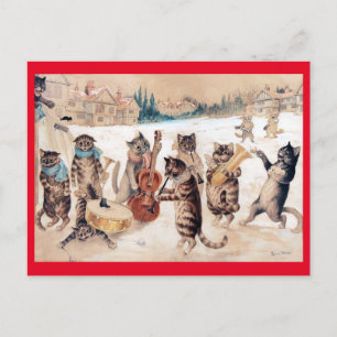 JulSångsång, Louis Wain vykort