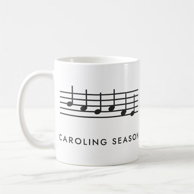 JulSångsäsong Julstämmor Personal Kaffemugg (Vänster)