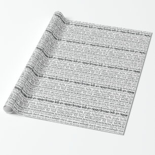 JulsångtextYuletide hälsningar Presentpapper