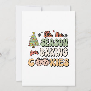 Julsäsong för Baking Cookies Inbjudningar