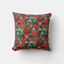 Julsäsongen Boho Poinsettia Design