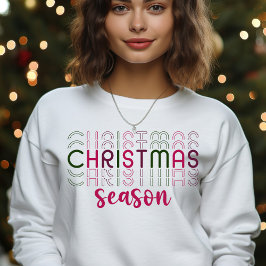 Julsäsongens Snyggt Kvinnor T Shirt