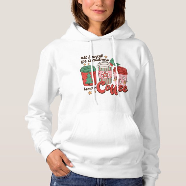 Julsäsongsgrafik Gift Hoodie Sweatshirt T Shirt (Framsida)