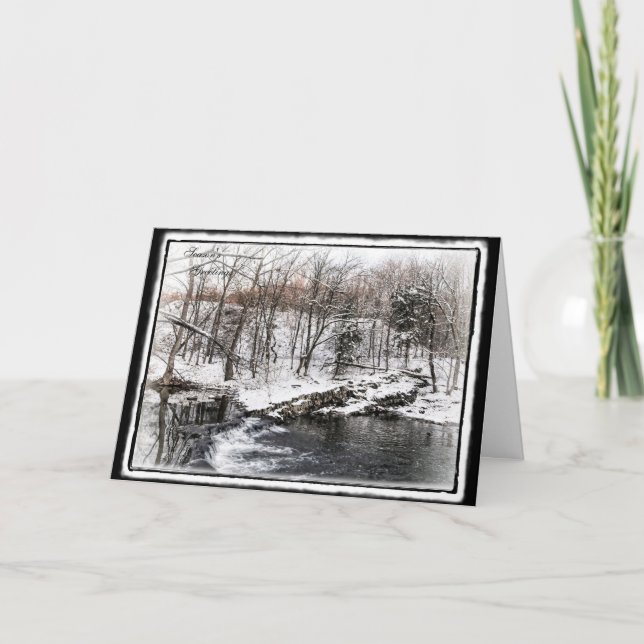 Julsäsongskort i Mill Tävling Helgkort (Framsida)