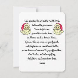 Julsatirens anda tack kort