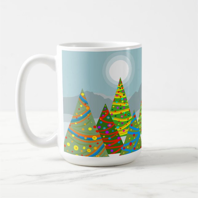 Julscen Kaffemugg (Vänster)
