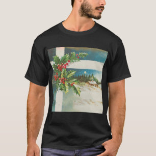 Julscenen Holly Snö Winter T Shirt