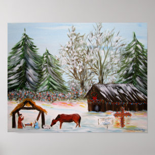 julscenen i Land Poster
