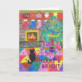 Julscenen Teckning Helgkort