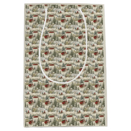 Julscenen vintage Land