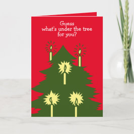 Julschack Foldad Julkort Kort