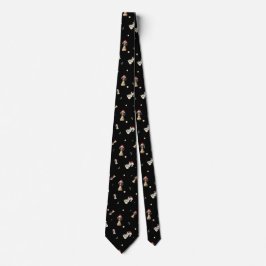 Julschackeljus Tie – Elegant schackmönster Slips