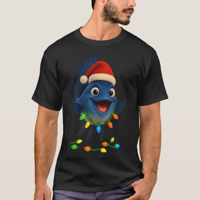 Julsegelfisk T Shirt (Framsida)