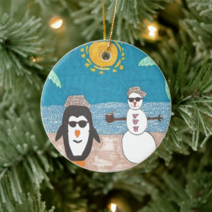 Julsemester Julgransprydnad Keramik