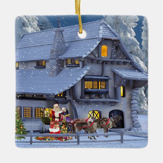 Julseminarium Julgransprydnad Keramik (Framsida)