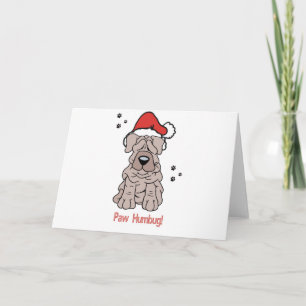 JulSharpei hund Helgkort