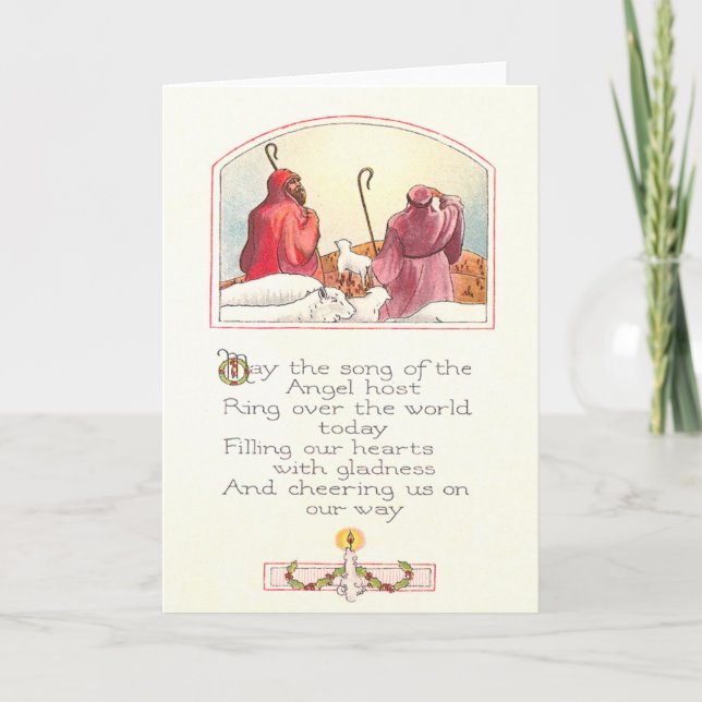 JulShepherds Helgkort (Framsida)