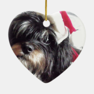 JulShih bajs Julgransprydnad Keramik