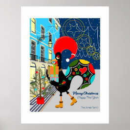 Julshopping med Tupp i Portugal Poster