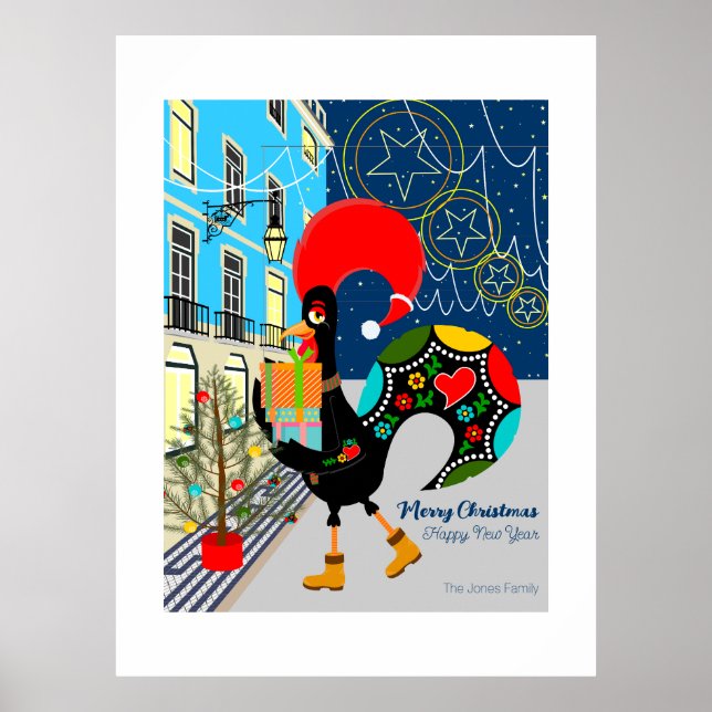 Julshopping med Tupp i Portugal Poster (Framsidan)