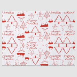 Julsilkespapperpapper