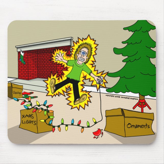 Julskadamousepad Musmatta (Framsidan)