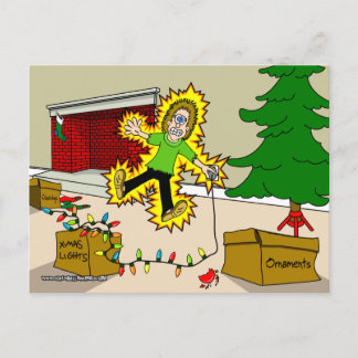 Julskador - vykort