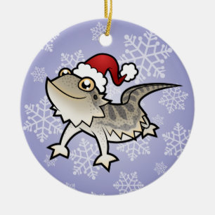Julskäggig drake / Rankins-drake Julgransprydnad Keramik