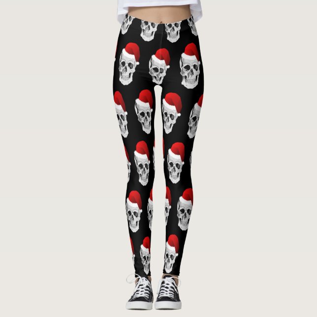 JULSKALLEDAMASKER LEGGINGS (Framsida)