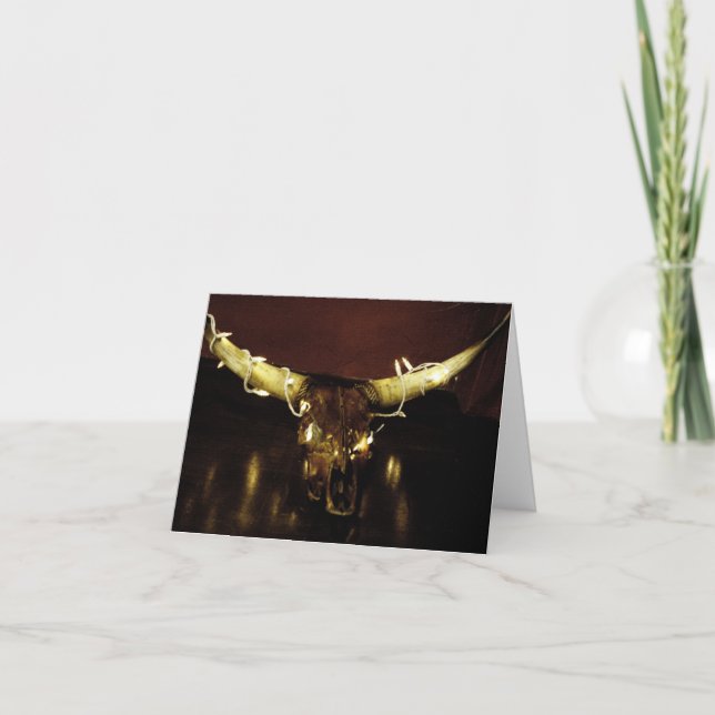 Julskallen tänder kortet helgkort (Framsida)